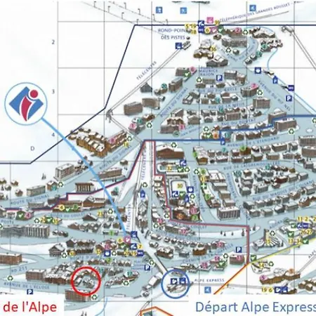 Homency - Fermes De L'alpe A003 Διαμέρισμα *
